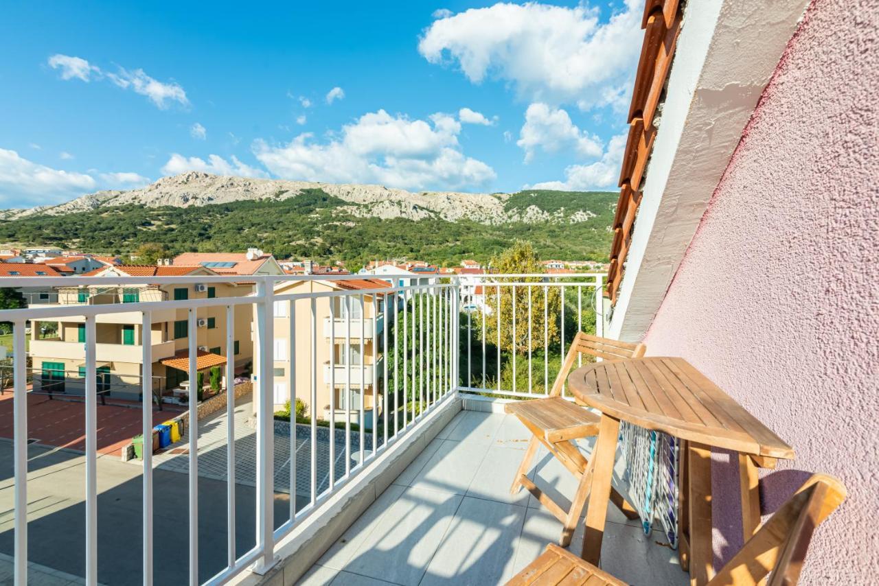 Apartment Mimoza 6, Baska, Krk Экстерьер фото